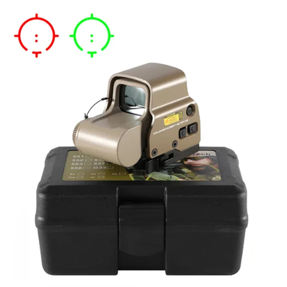 558 Red Dot  Red Green Dot Reflex Sight