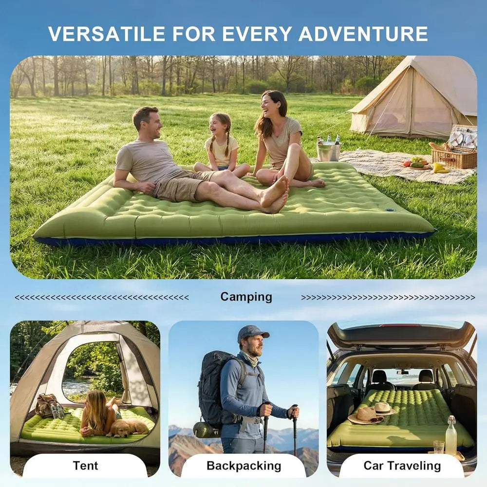 Ultra-Thick 5.5 Camping Mattress with Pillow