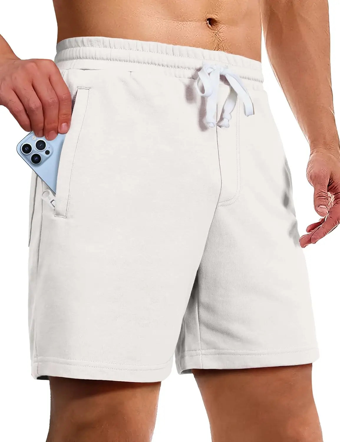 Sweat Shorts for Men 5 Inch Inseam