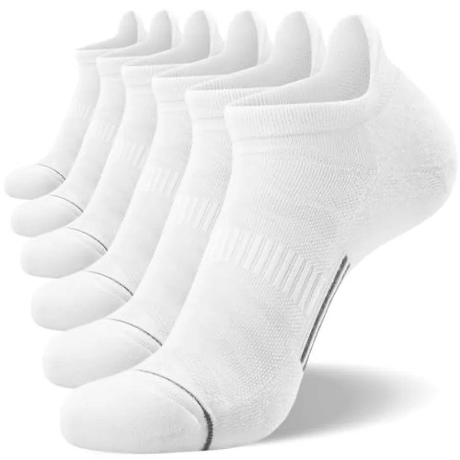 6 Pack Men's Ankle Socks Low Cut