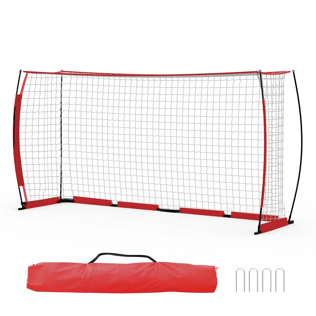 12x6ft Portable Soccer Goal Heavy Duty Metal