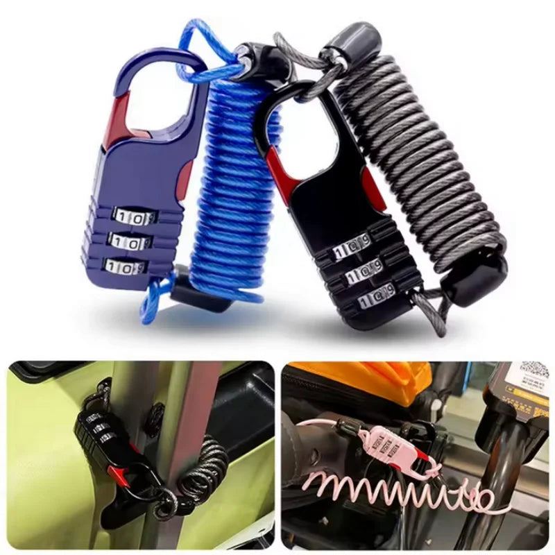 Bicycle Anti-Theft  Three-Digit Password Combination