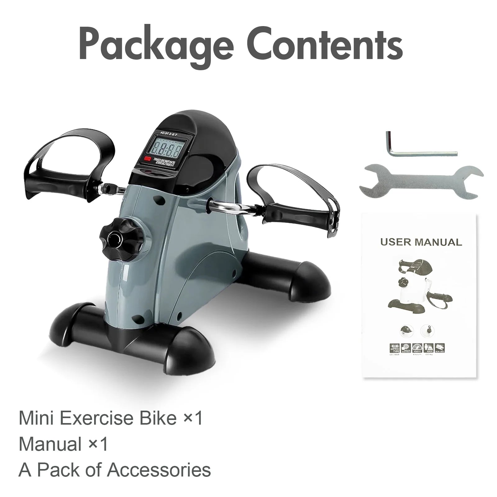 Portable Mini Exercise Bike Under Desk