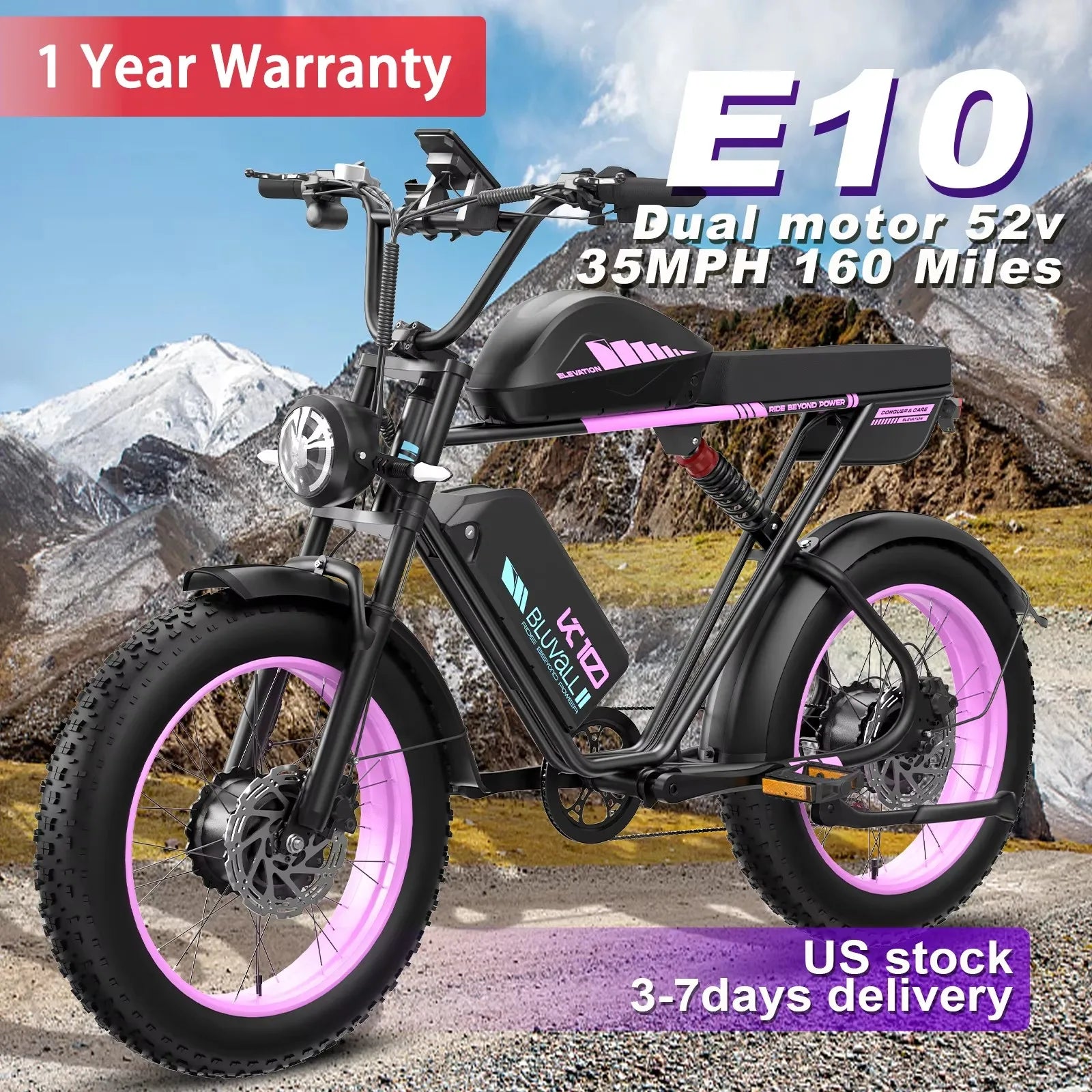 2000W Dual-Motor Electric Bike