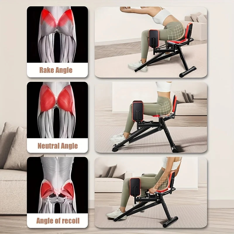 Home hip and thigh exercise equipment