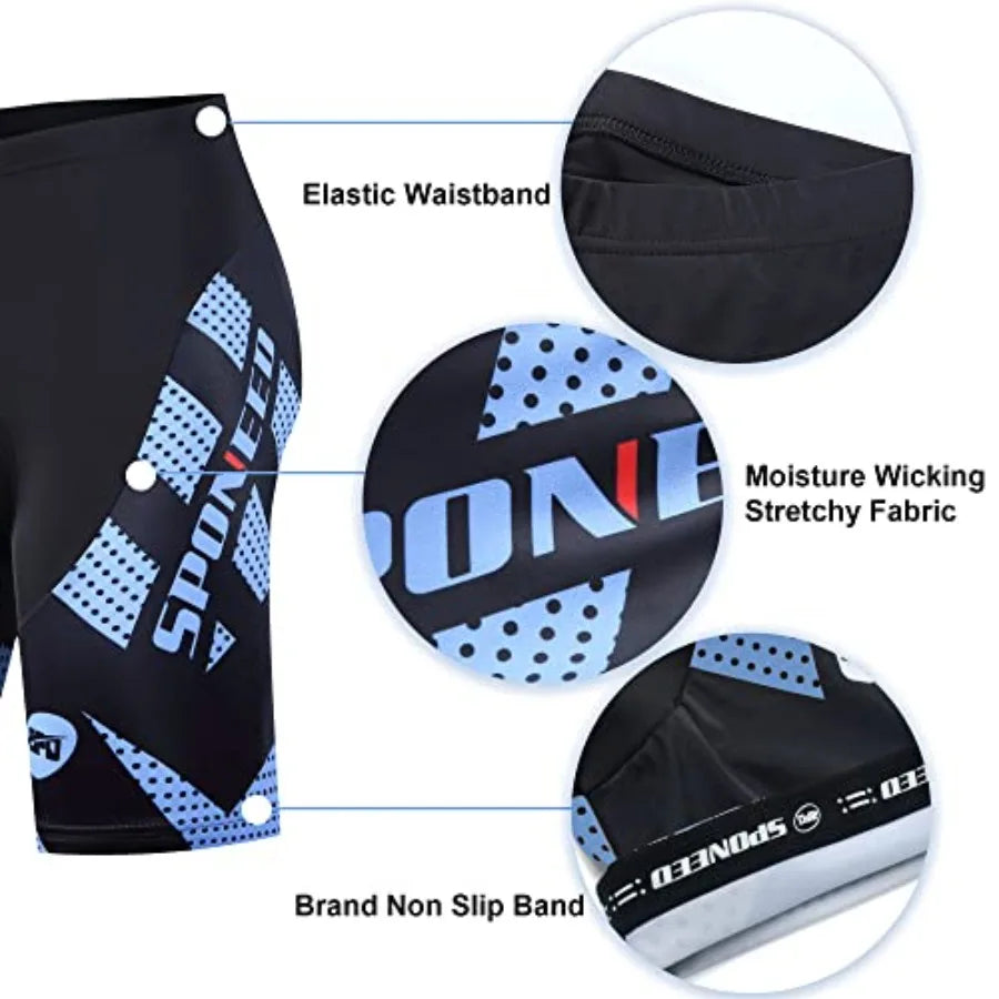 Men's Cycling Shorts Padded