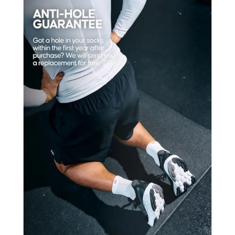 Ultra-Comfort Quarter Running Socks