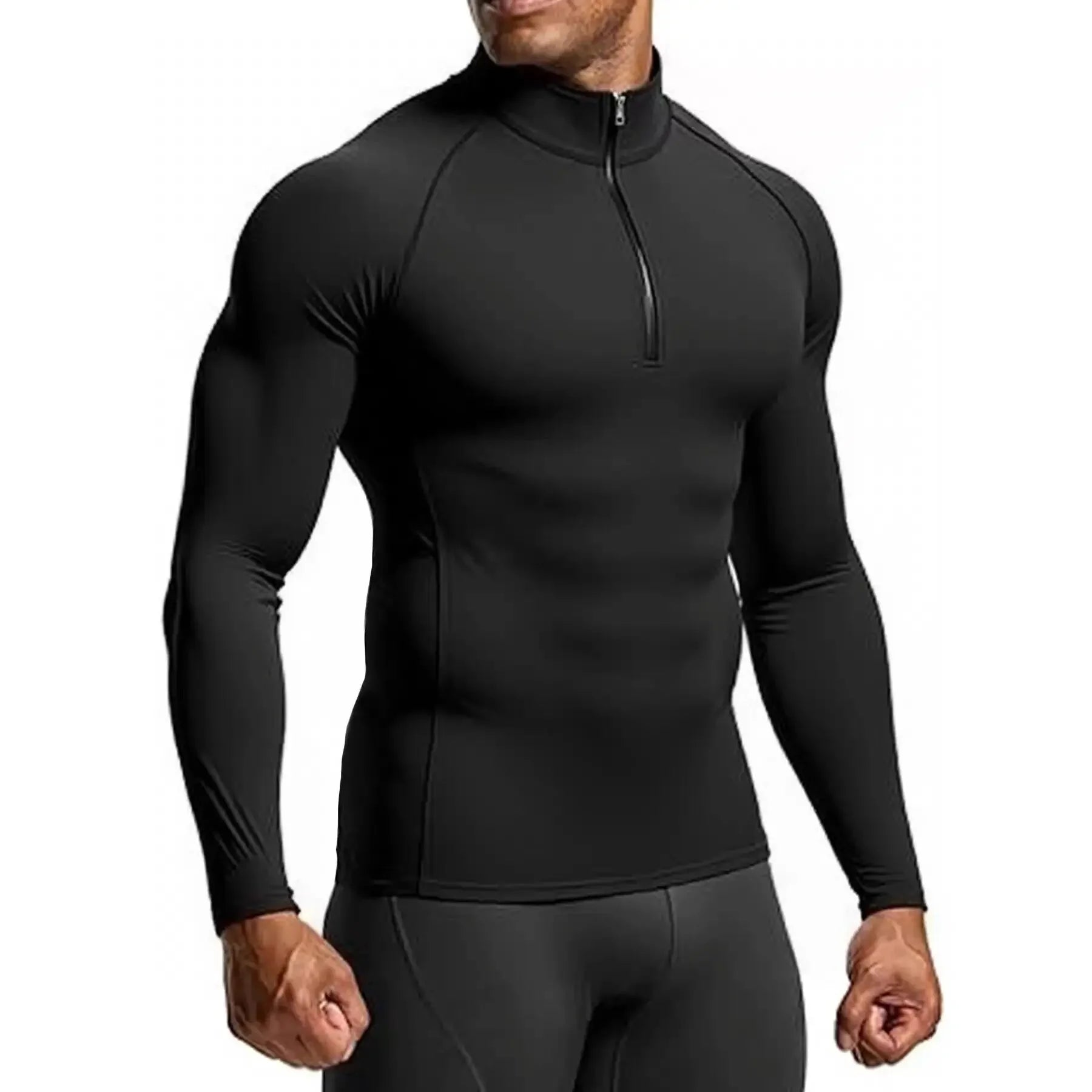 Fitness Shirts Slim Long sleeve Gym T-shirt