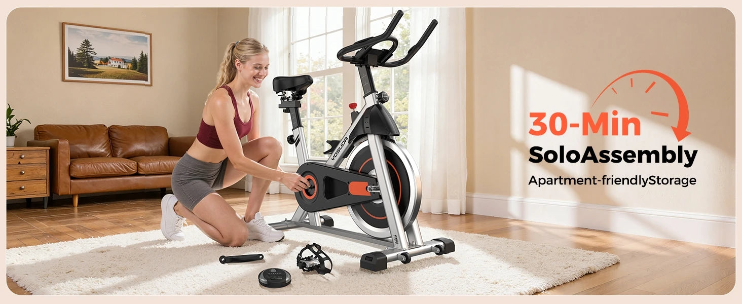 Exercise Bike Stationary 300 LBS Limit