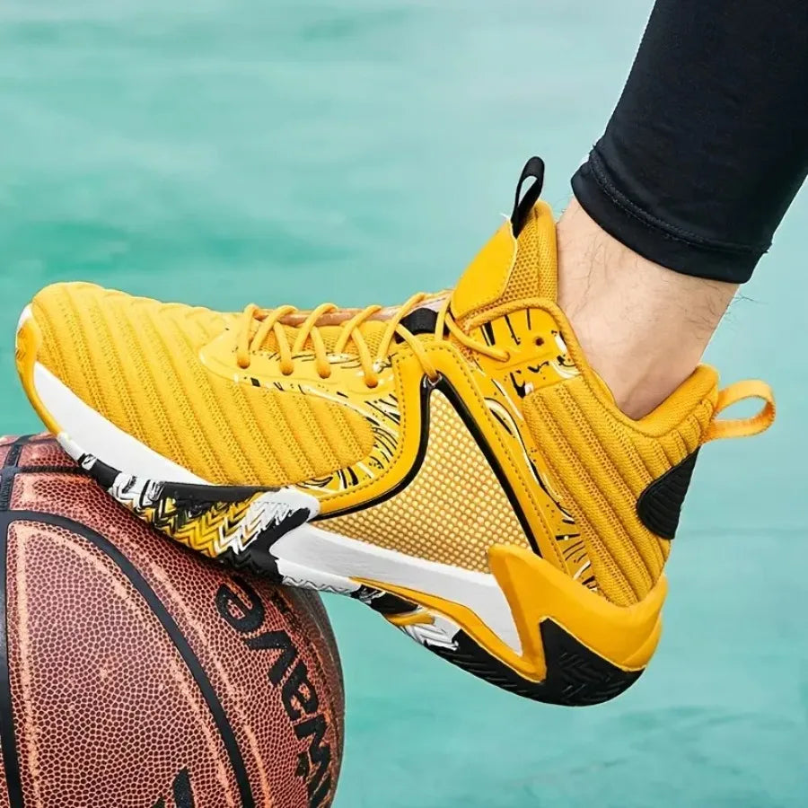 Men's Mesh Large-Size Basketball Shoes