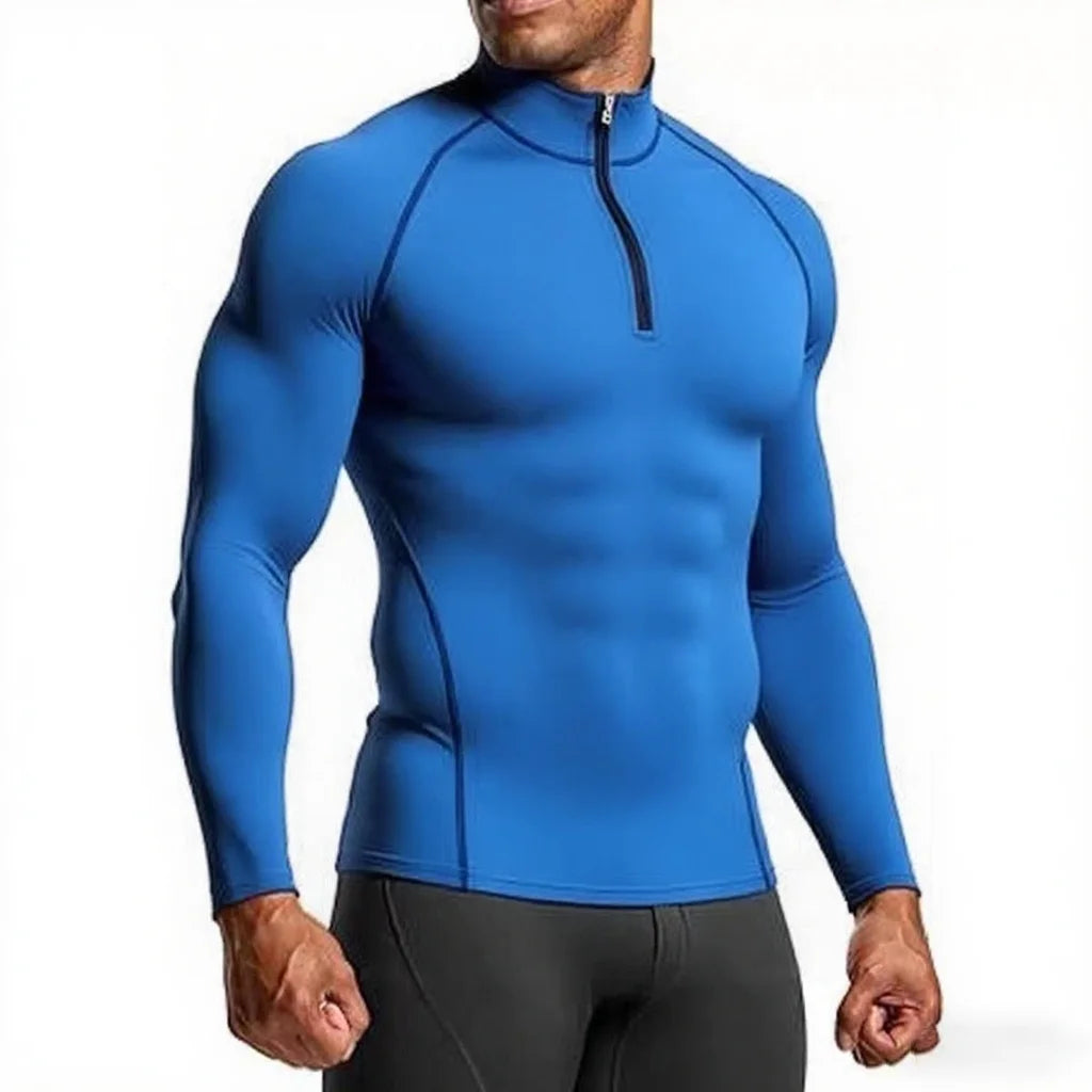 Fitness Shirts Slim Long sleeve Gym T-shirt