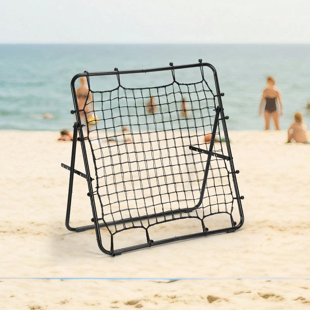 Metal Frame Volleyball Baseball Rebounder Net