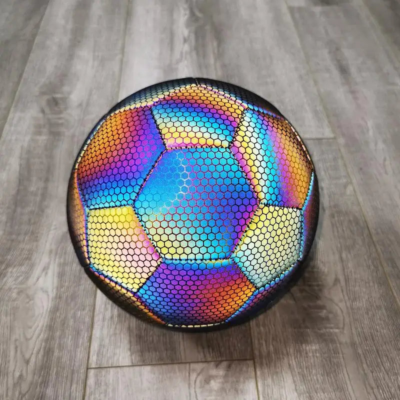 Reflective  Night Glowing Soccer Ball