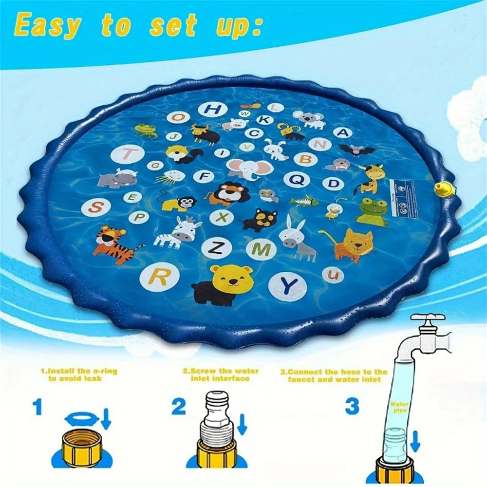 39" Splash Pad & Kiddie Pool