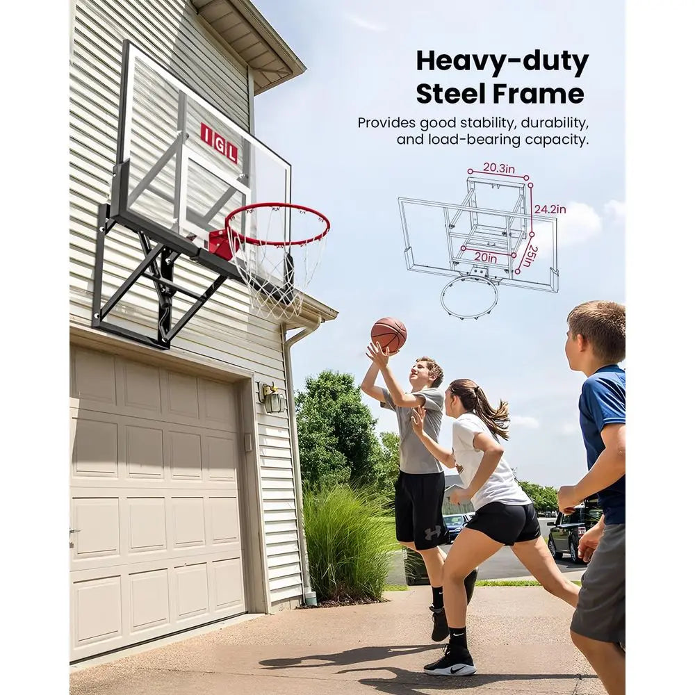 Wall Mount Basketball Hoop