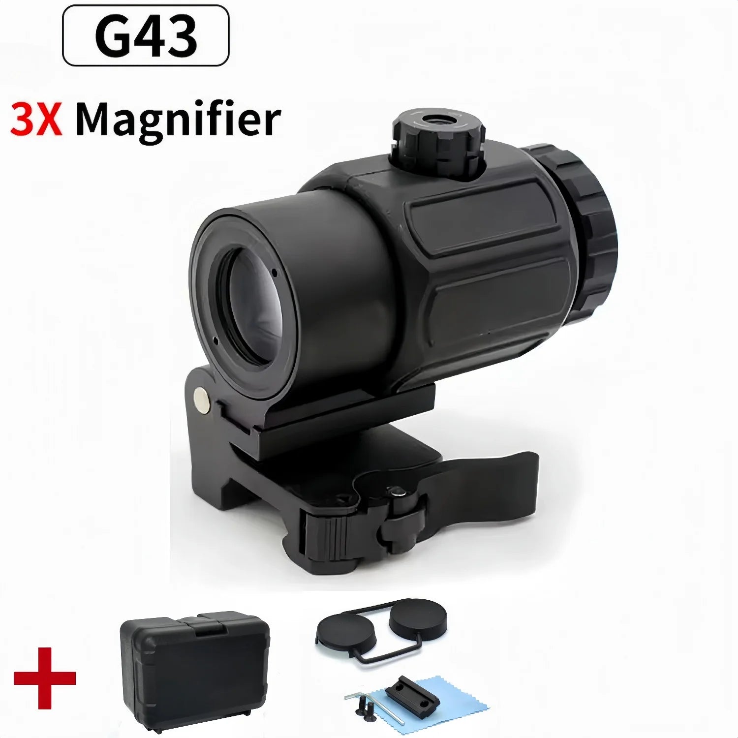 Tactical  Sight Fixed 3X 5X Magnifier Scope