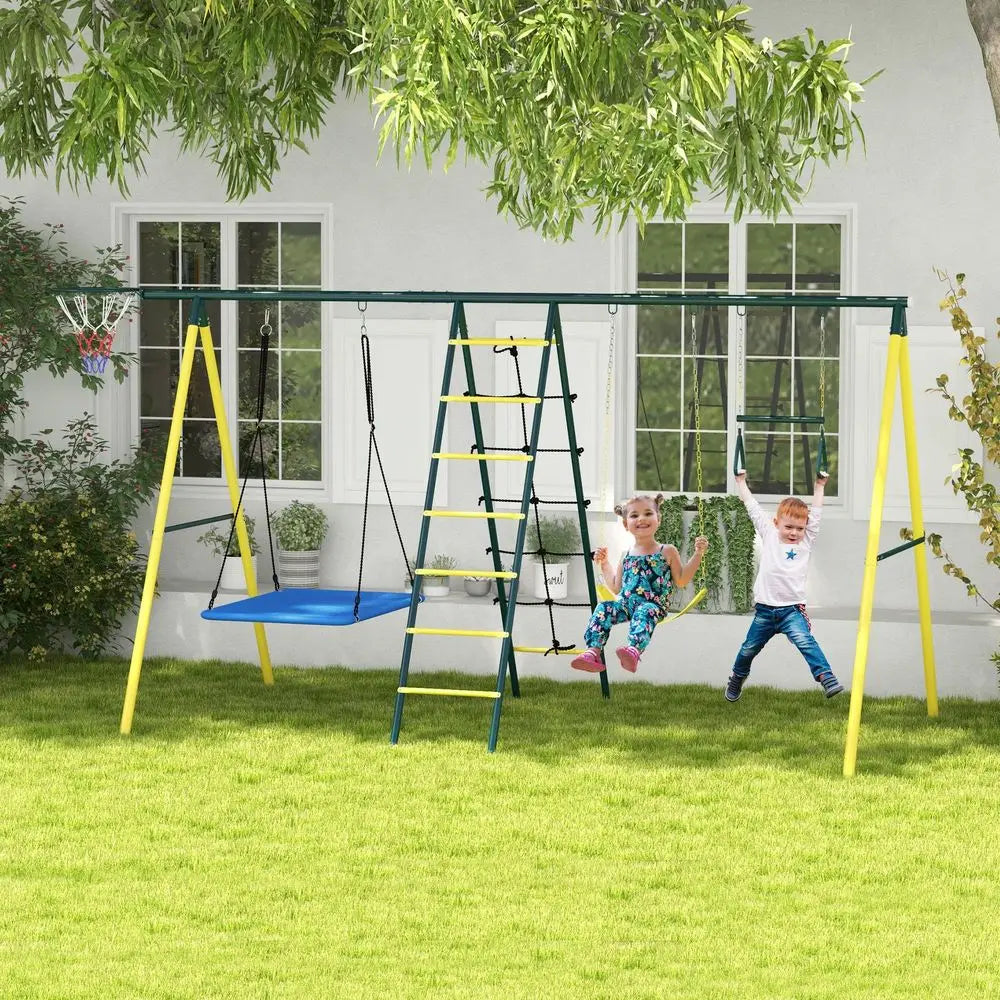 440 lbs Swing Set for Backyard