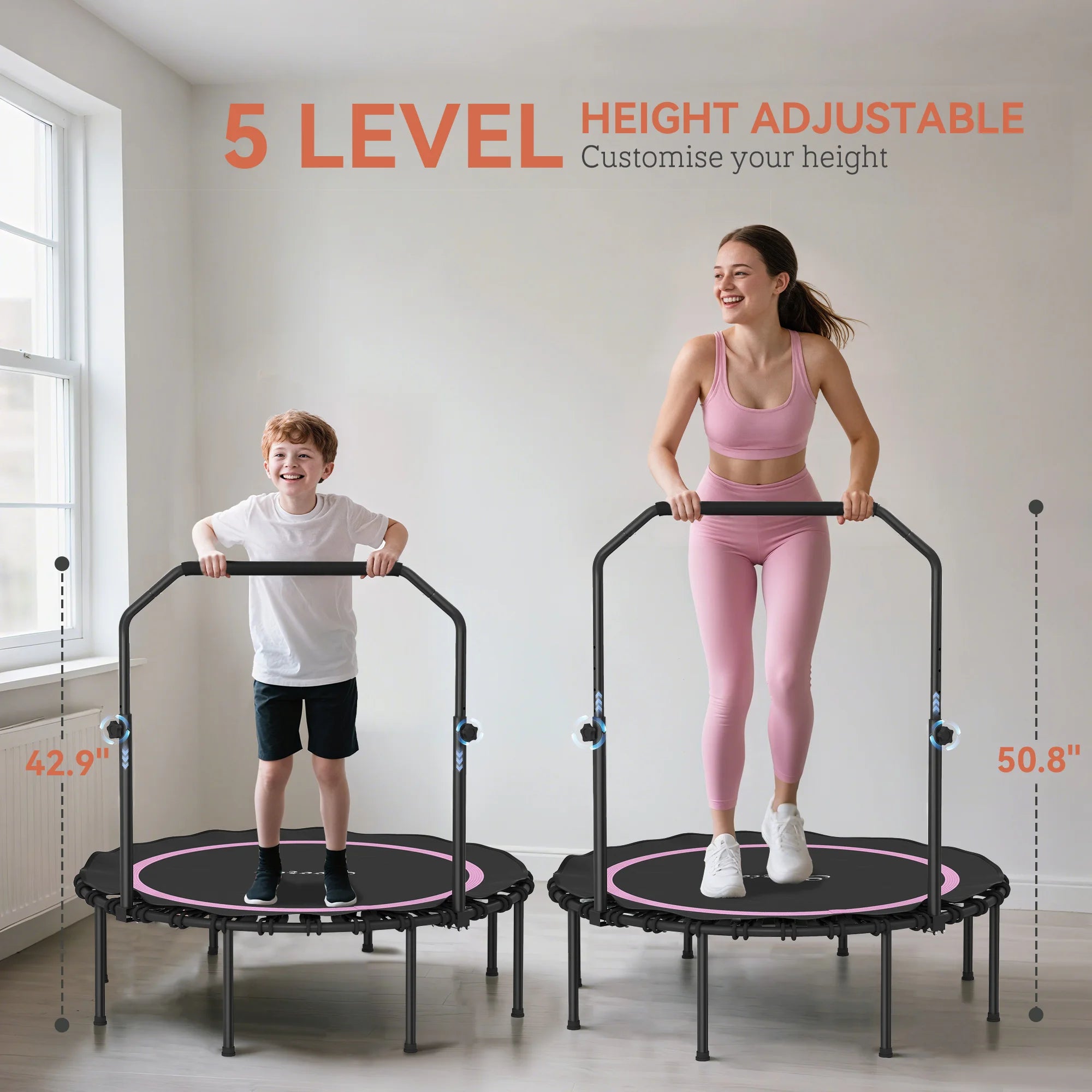 45" Rebounder Trampoline for Adults