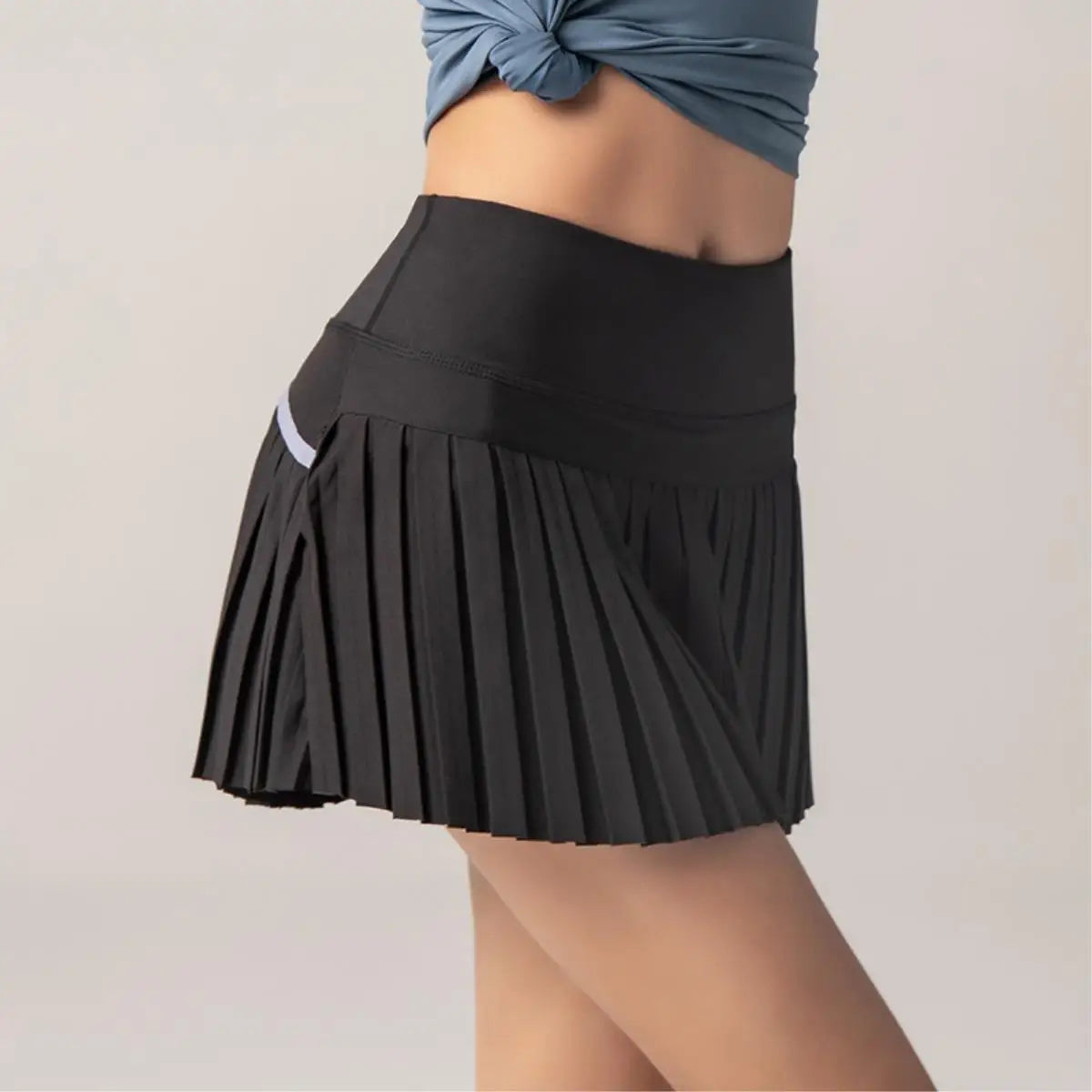 Womens High Waist Tennis/Golf Skirt