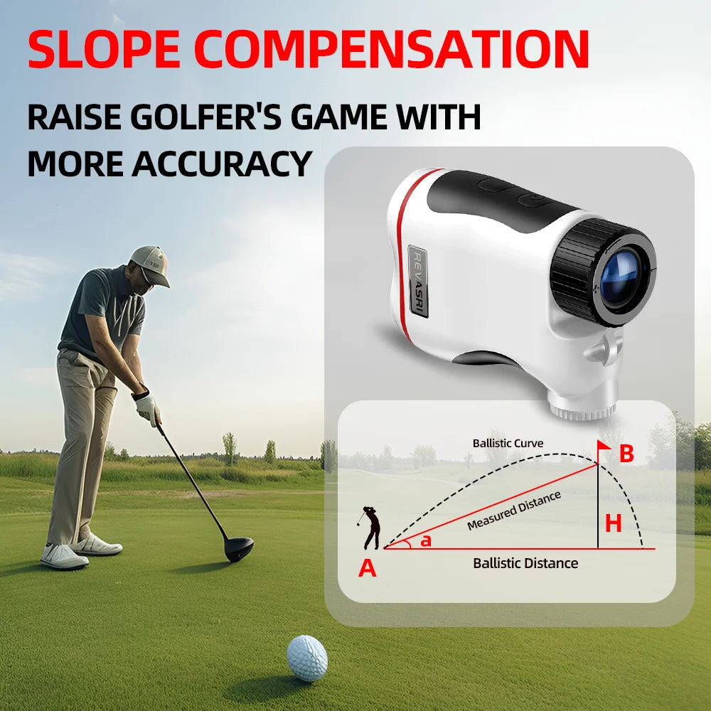 Replaceable Battery HD Golf Range Finde