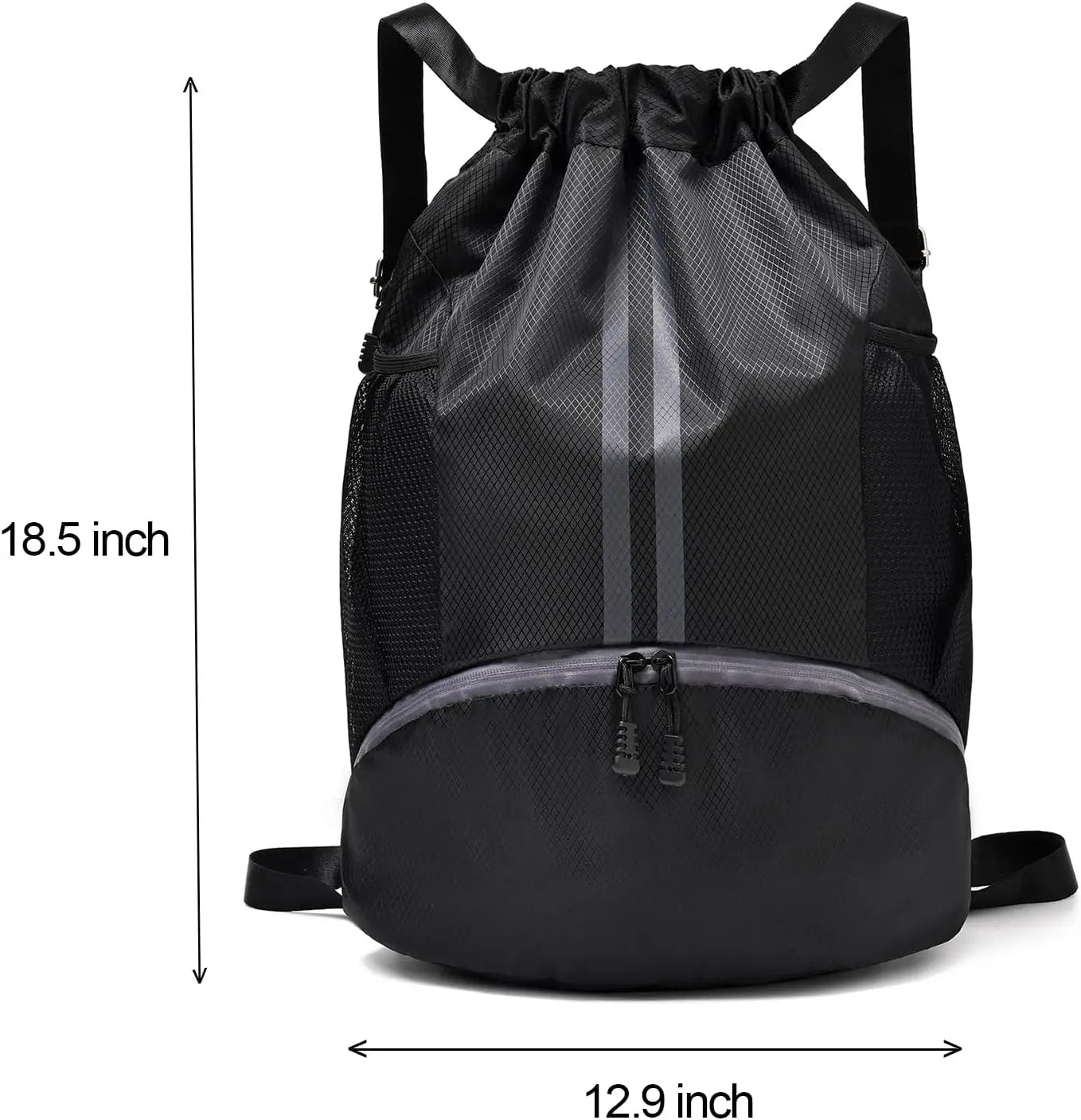 Waterproof Drawstring Gym Bag for Men and Women