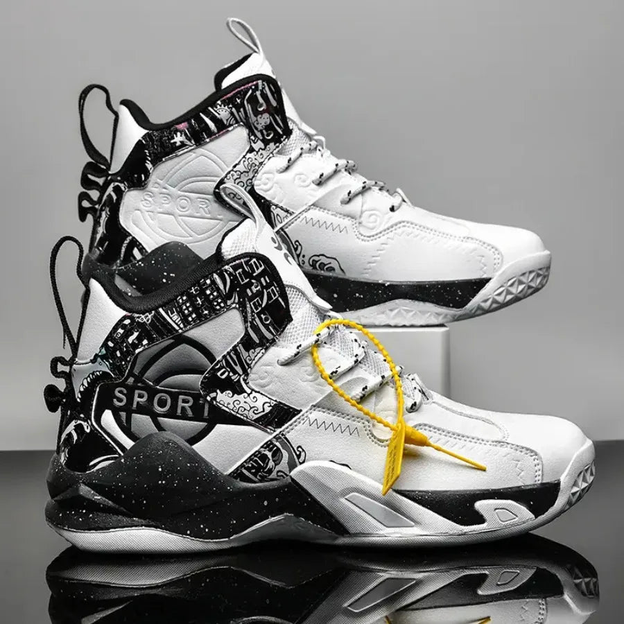 Men's  EVA -Absorbing High-Top Basketball Sneakers