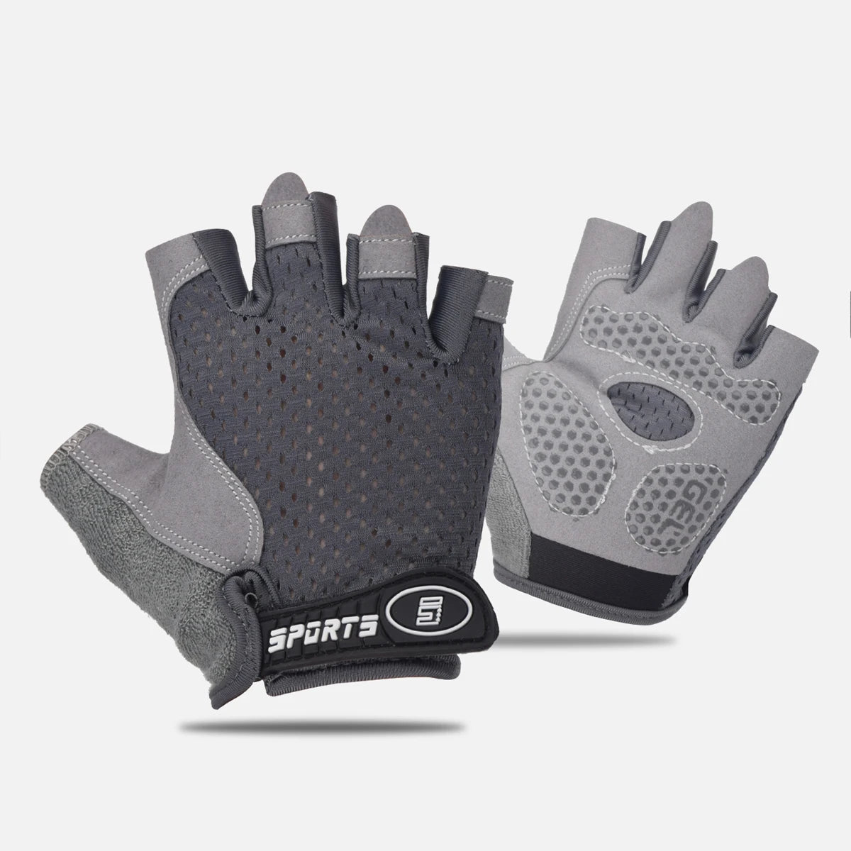 Outdoor Sports Cycling Half Finger Gloves For Boys Girls