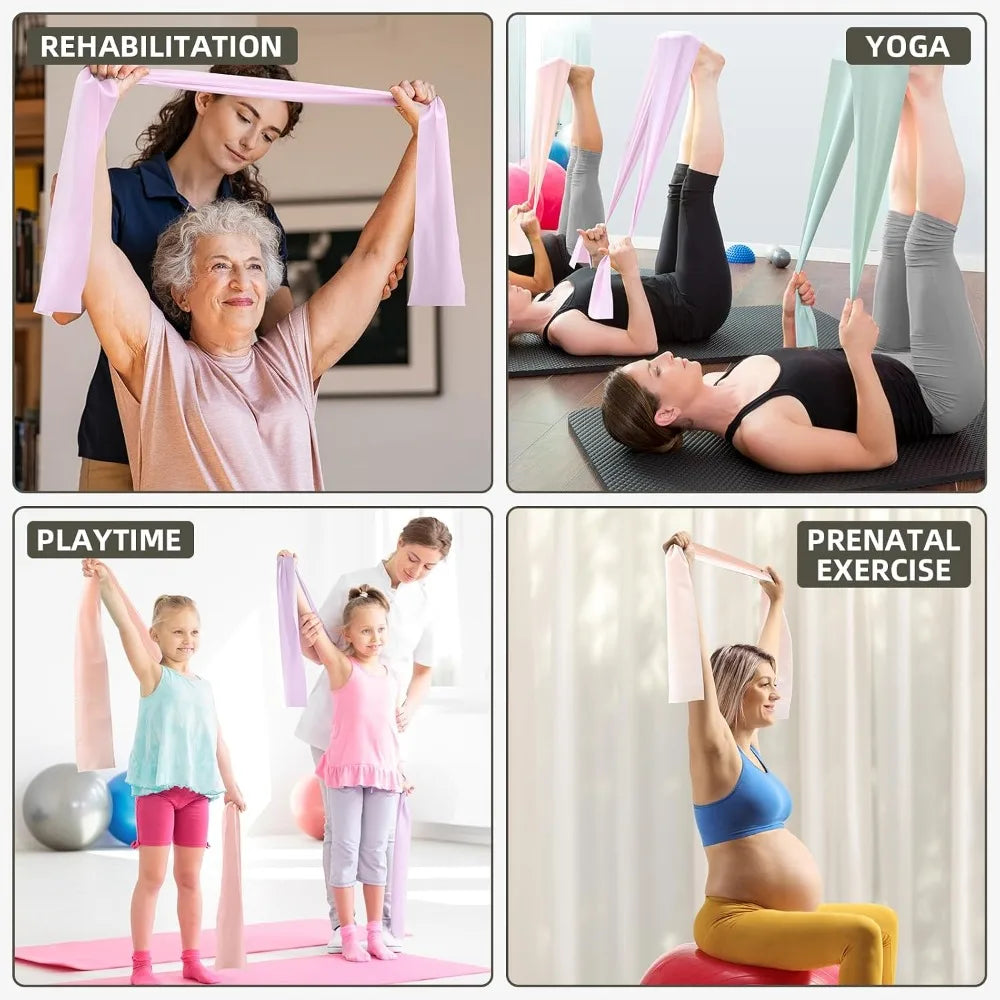 Stretch Bands Set for Exercise Resistance Bands