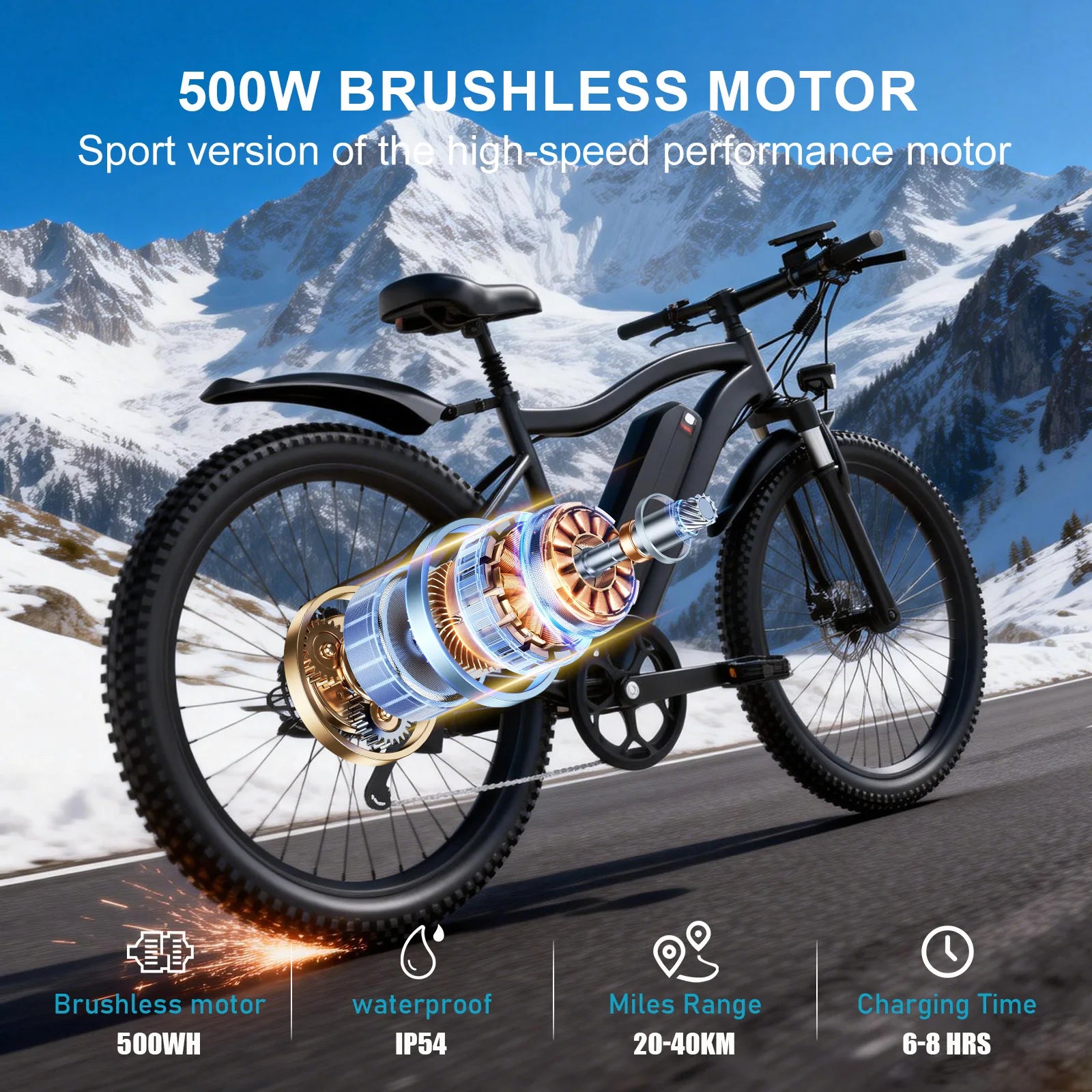 Electric Bicycle for Adult 26"
