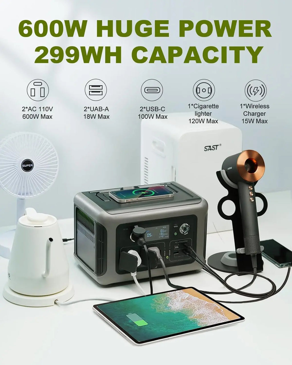Portable Power Station R600