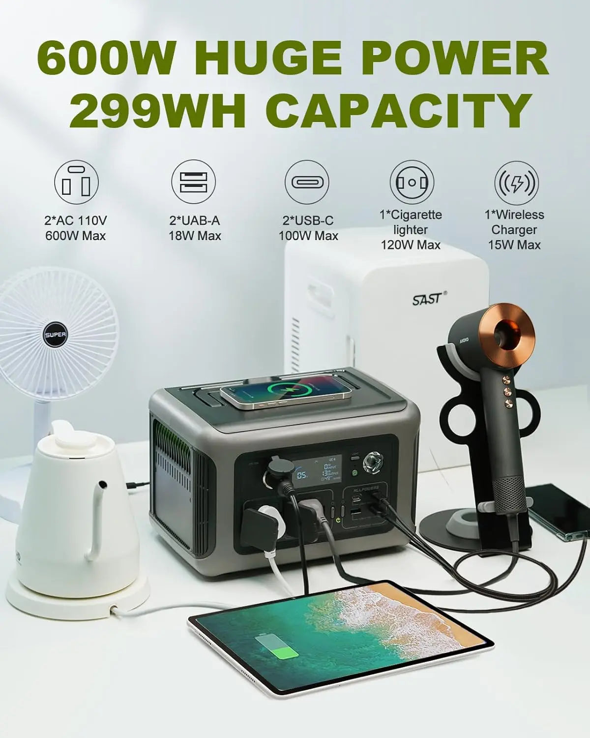 Portable Power Station R600