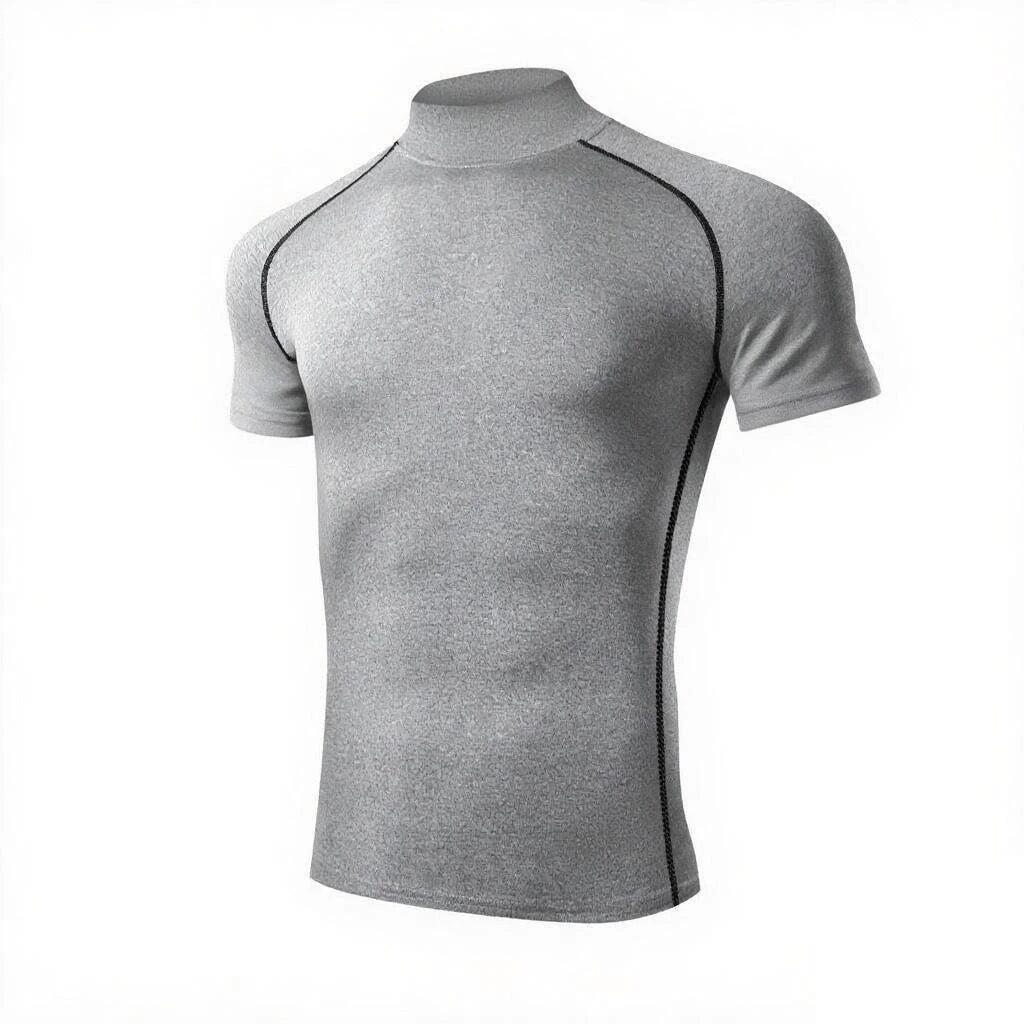 Compression T Shirt Men Bodybuilding Short Sleeve