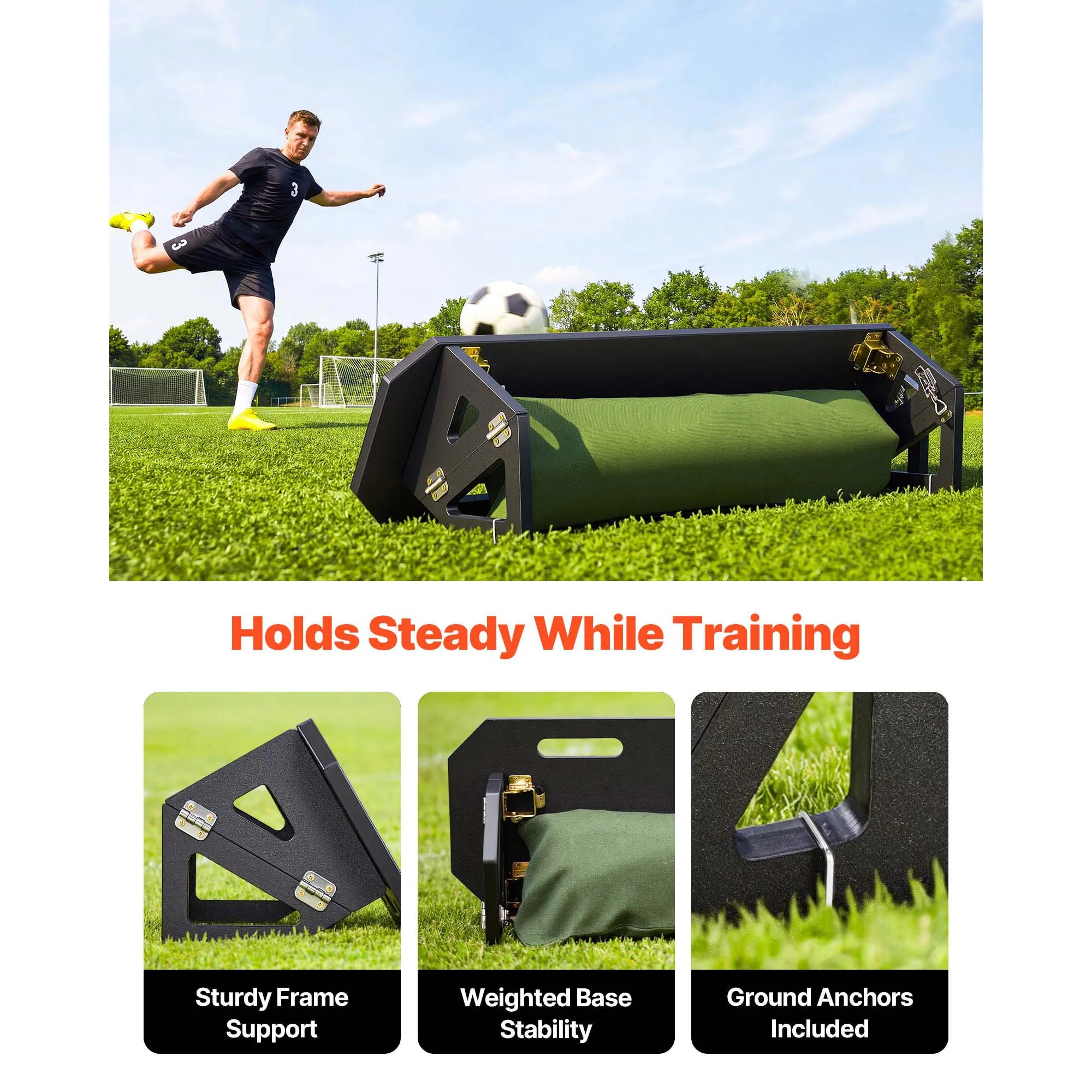 40x12in Portable Soccer Rebounder