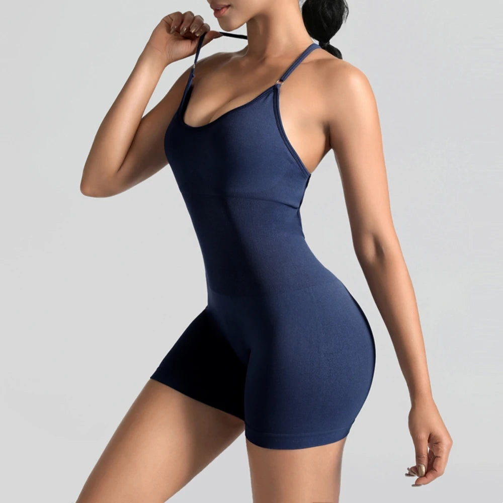 Yoga Sets Gym Jumpsuits Women