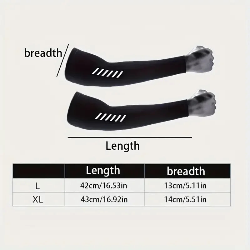 Men's Lightweight Breathable Cooling Sports Sleeves