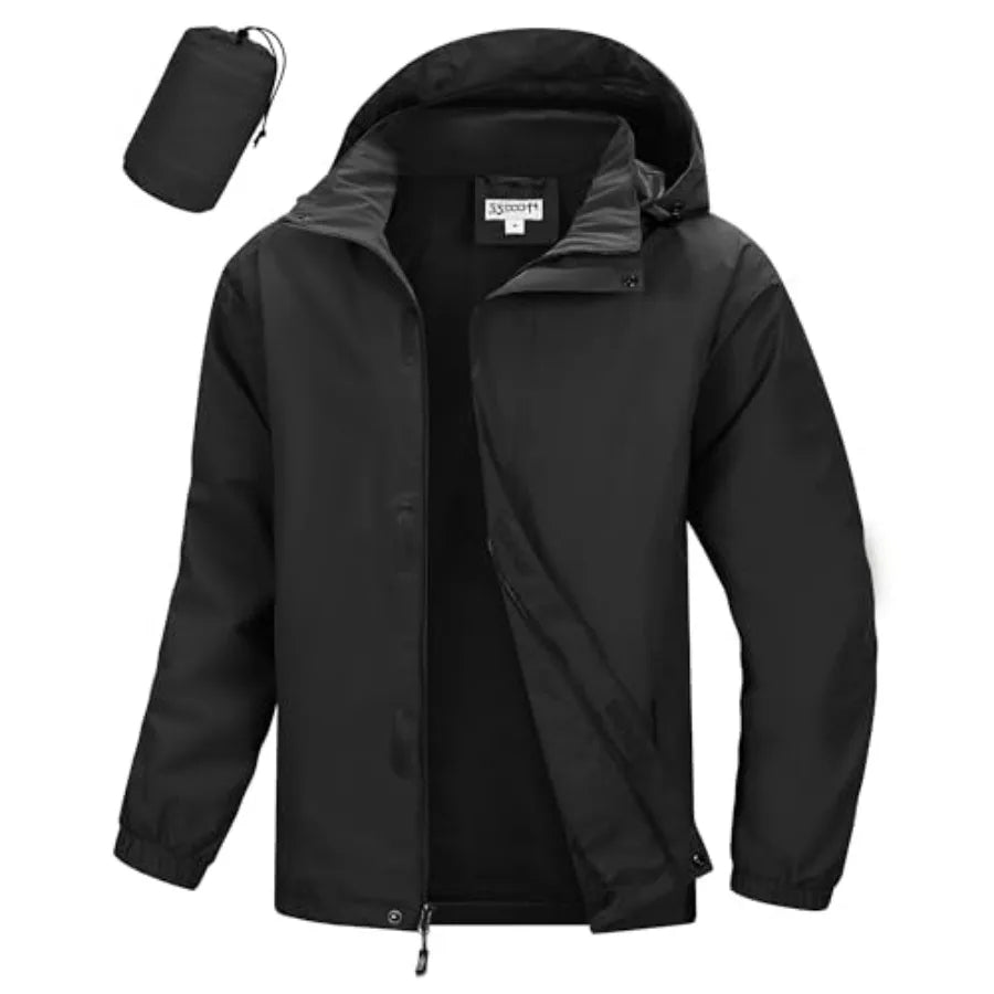 Men's Packable Rain Jacket