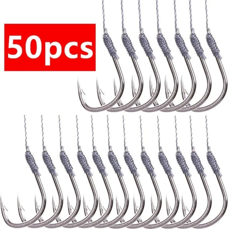 5Pack/50 Fishing  Hooks
