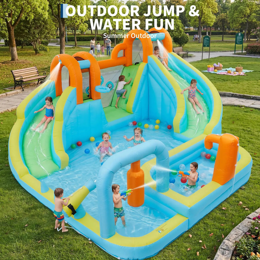 15.9FT Kids Inflatable Bounce House