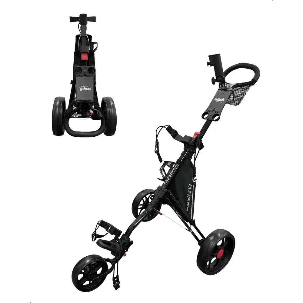 Lightweight 3-Wheel Golf Push Cart