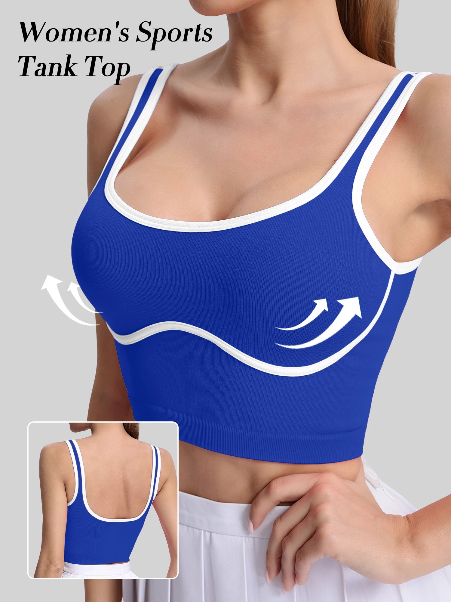 Women's U-Neck  sports vest