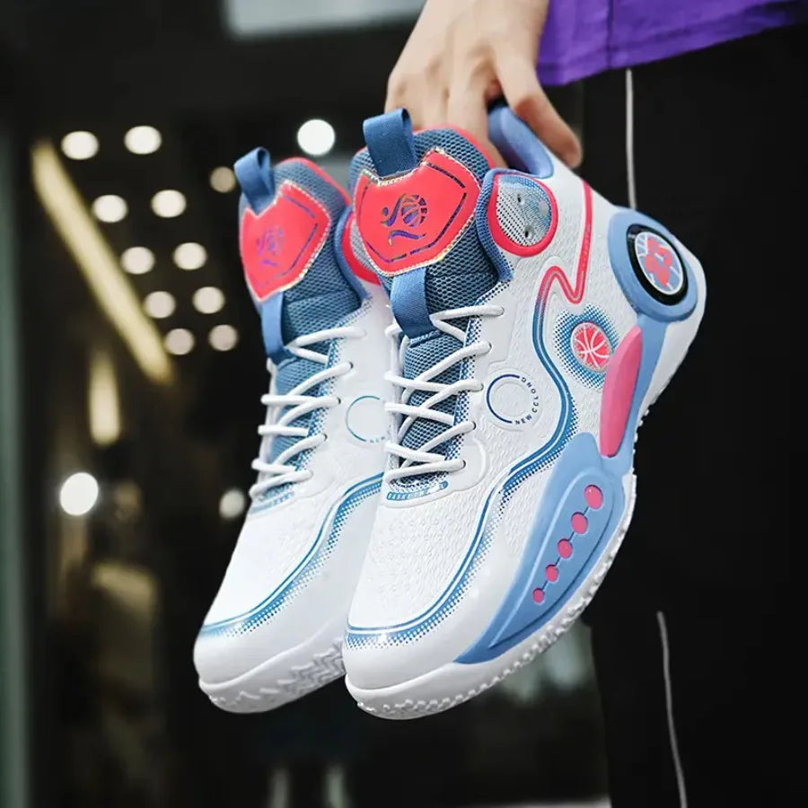 New High-Top Basketball Shoes for Men