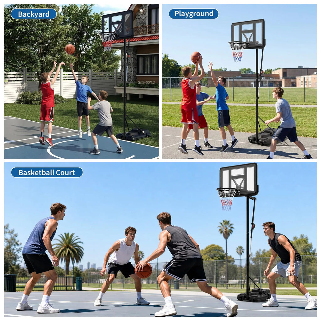 Portable Basketball Hoop Outdoor 7.5-10FT