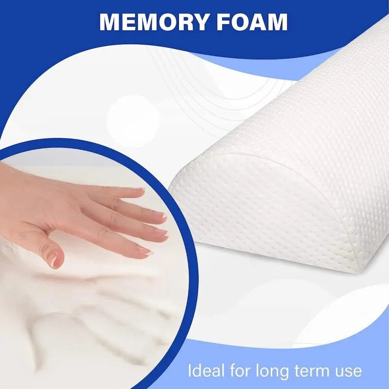 Comfort Bolster Pillow for Legs Back and Head