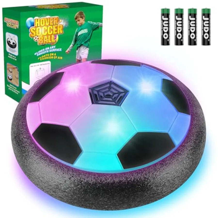 2 Pack Hover Soccer Ball with 8 Pcs Batteries