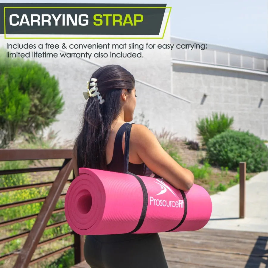 Extra Thick Yoga and Pilates Mat