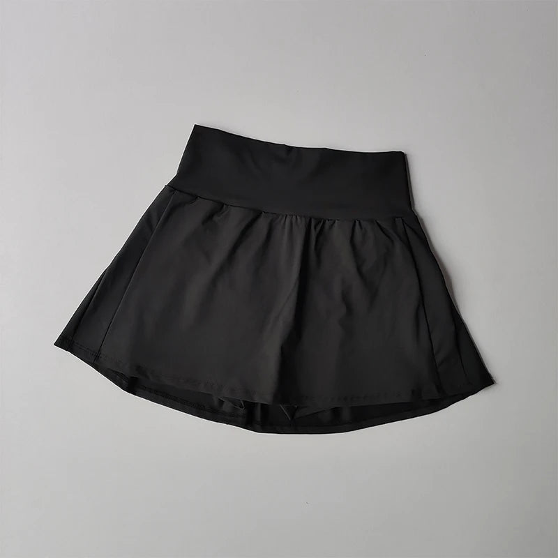 Women's High Waist Sports Short Skirt