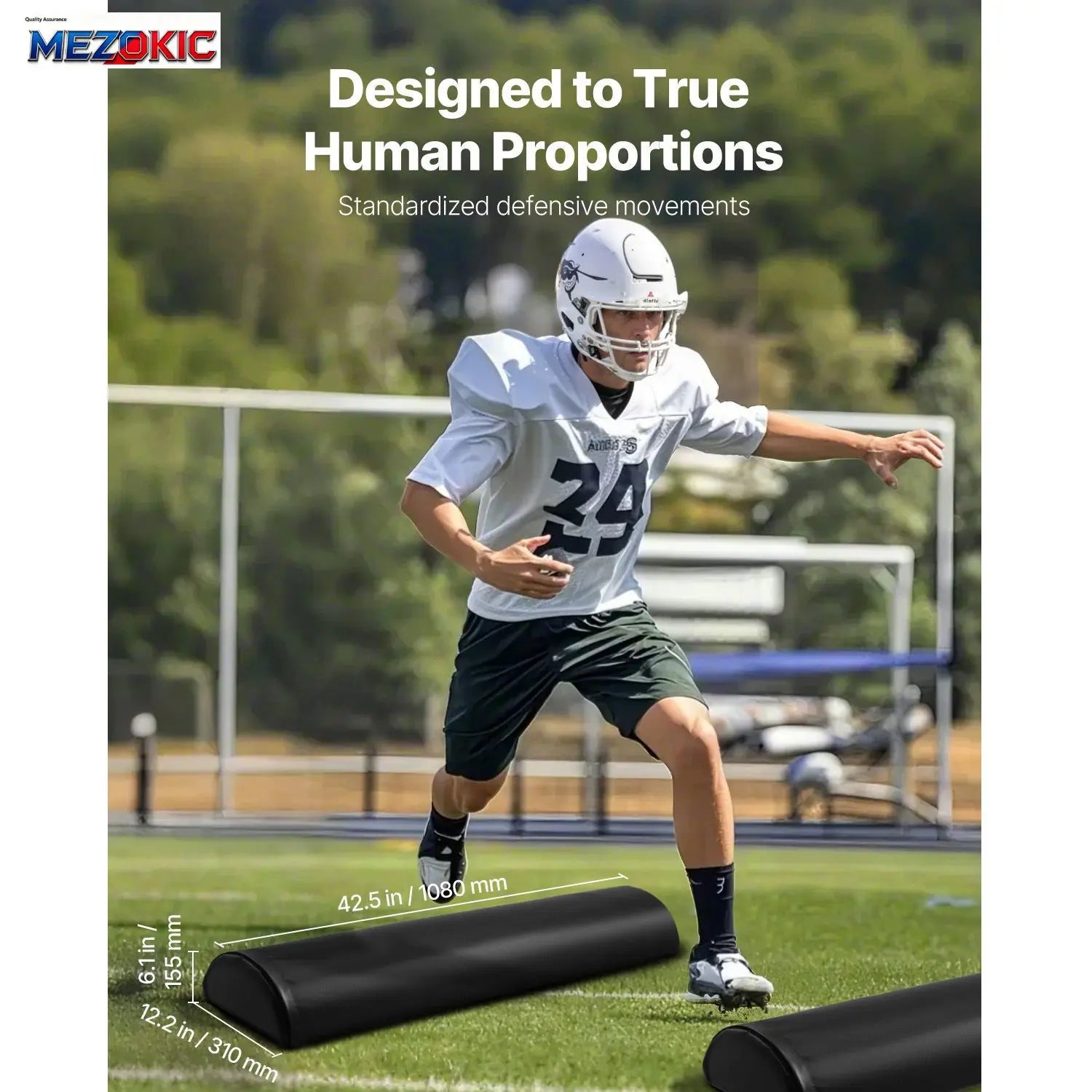 42.5 in PVC  Football Tackling Dummy