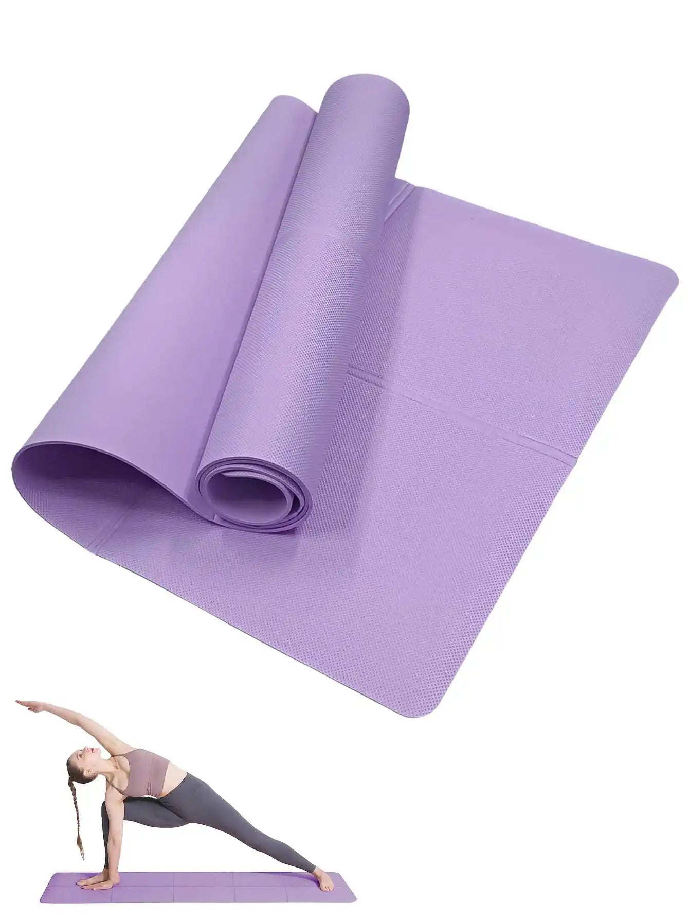 Yoga  Pilates Fitness Mat 3/4/6mm