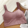 Crop Top Push Up Sport Bra
