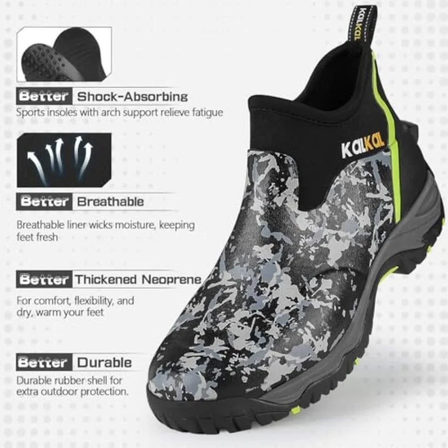Men's Rubber Boots, Waterproof